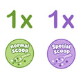 Normal scoop + Special scoop